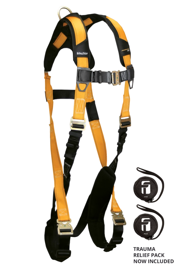 Harnais FallTech 7021QC Journeyman Flex 1D à connexion rapide sans ceinture