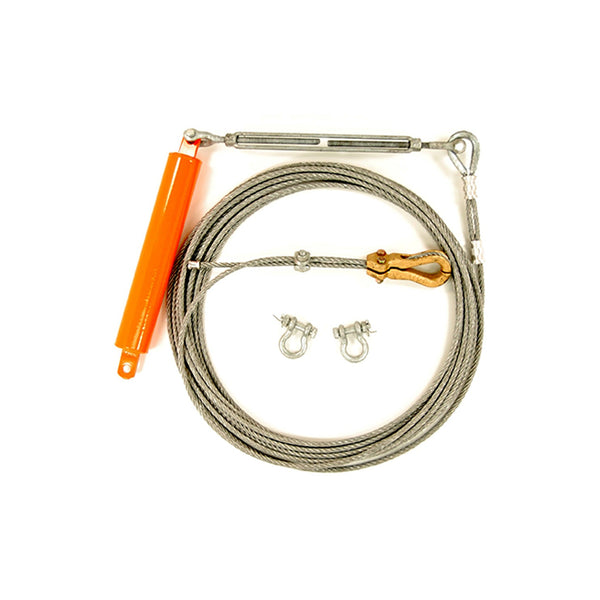 Malta Dynamics P-00147-60 temporary horizontal lifeline cable assembly