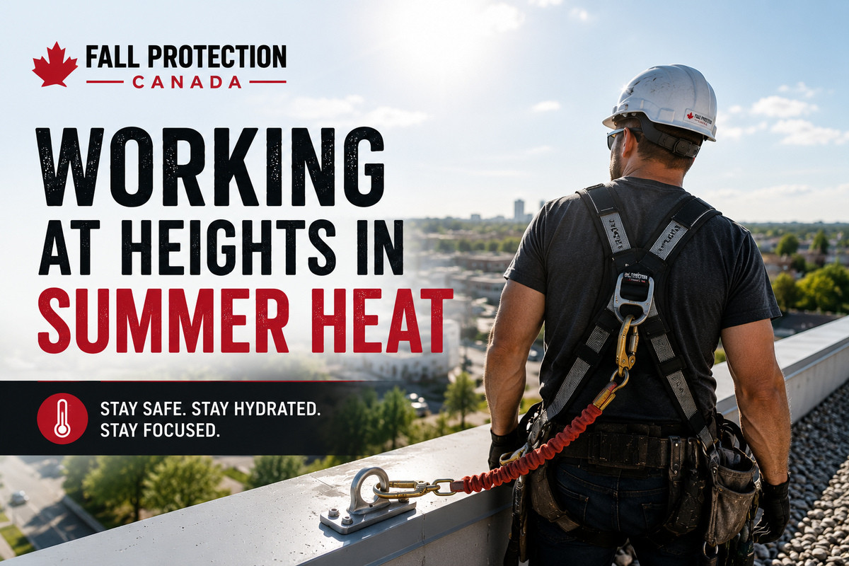 Working at Heights in Summer Heat: Staying Safe on Canadian Jobsites