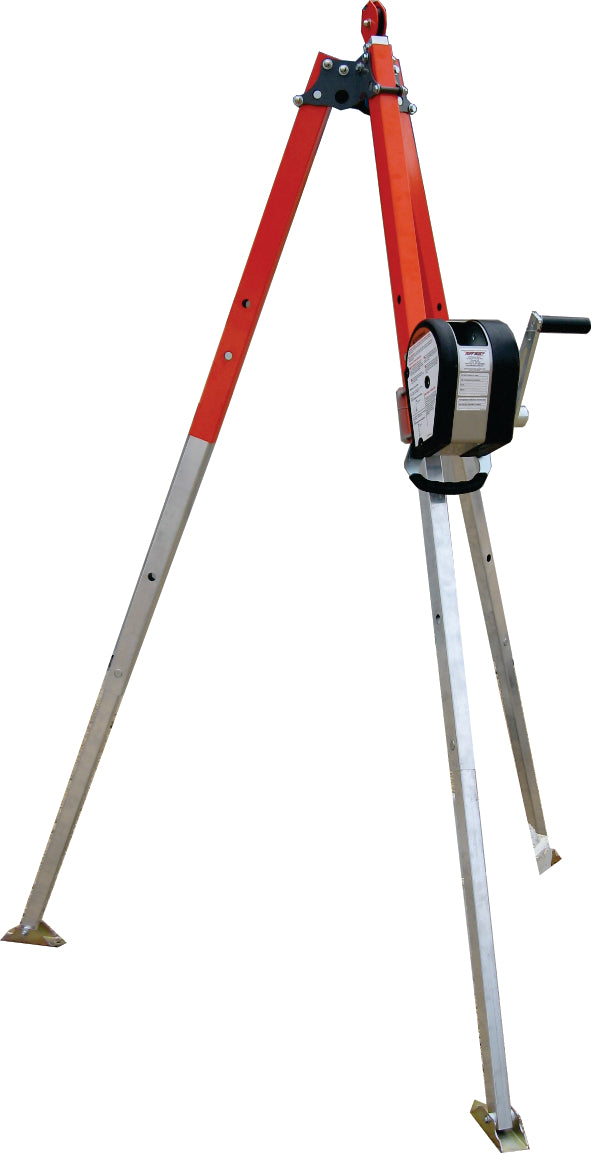 Safety Direct 7 ft confined space tripod with winch (BTT20004)
