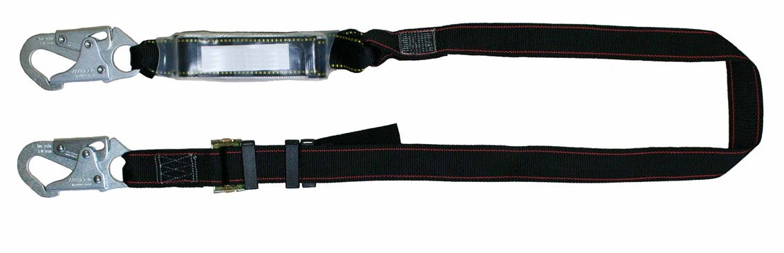 Safety Direct 310 single leg energy-absorbing polyester web lanyard