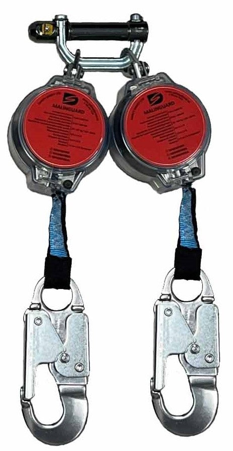 Safety Direct dual web self-retracting device 100% tie-off PFL