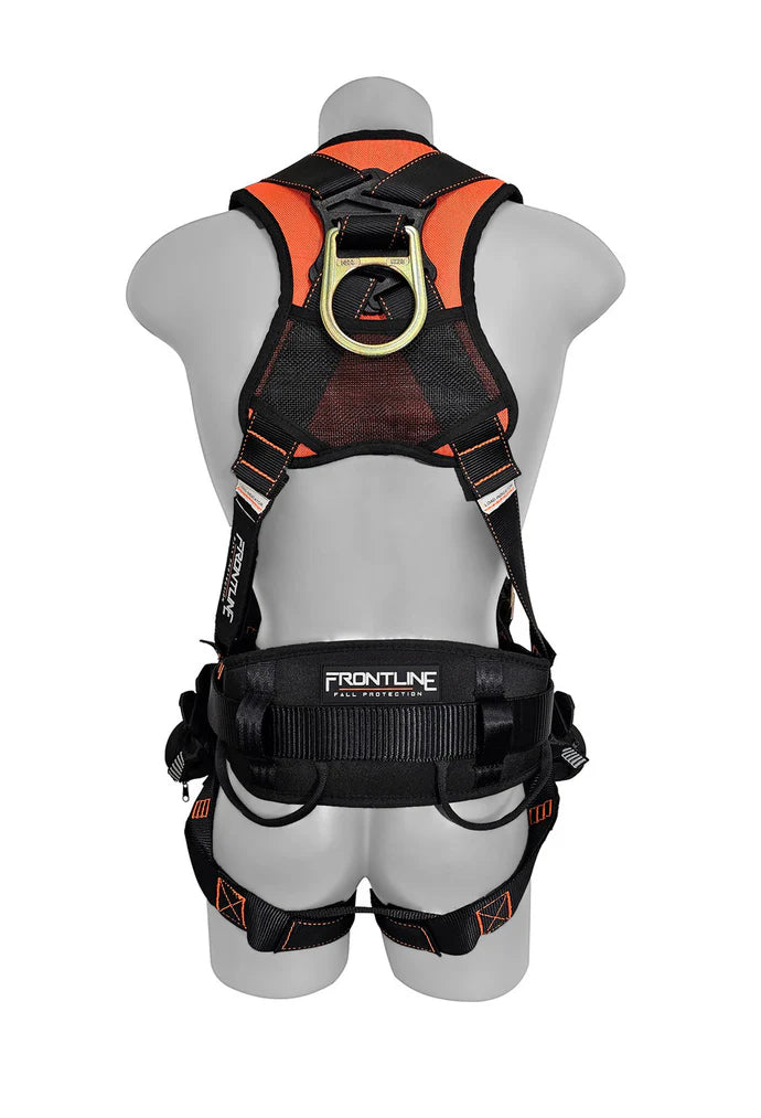 Harnais antichute complet Frontline 100CTB Combat™ avec boucles à ardillon et sangles anti-trauma | ANSI / OSHA Canada