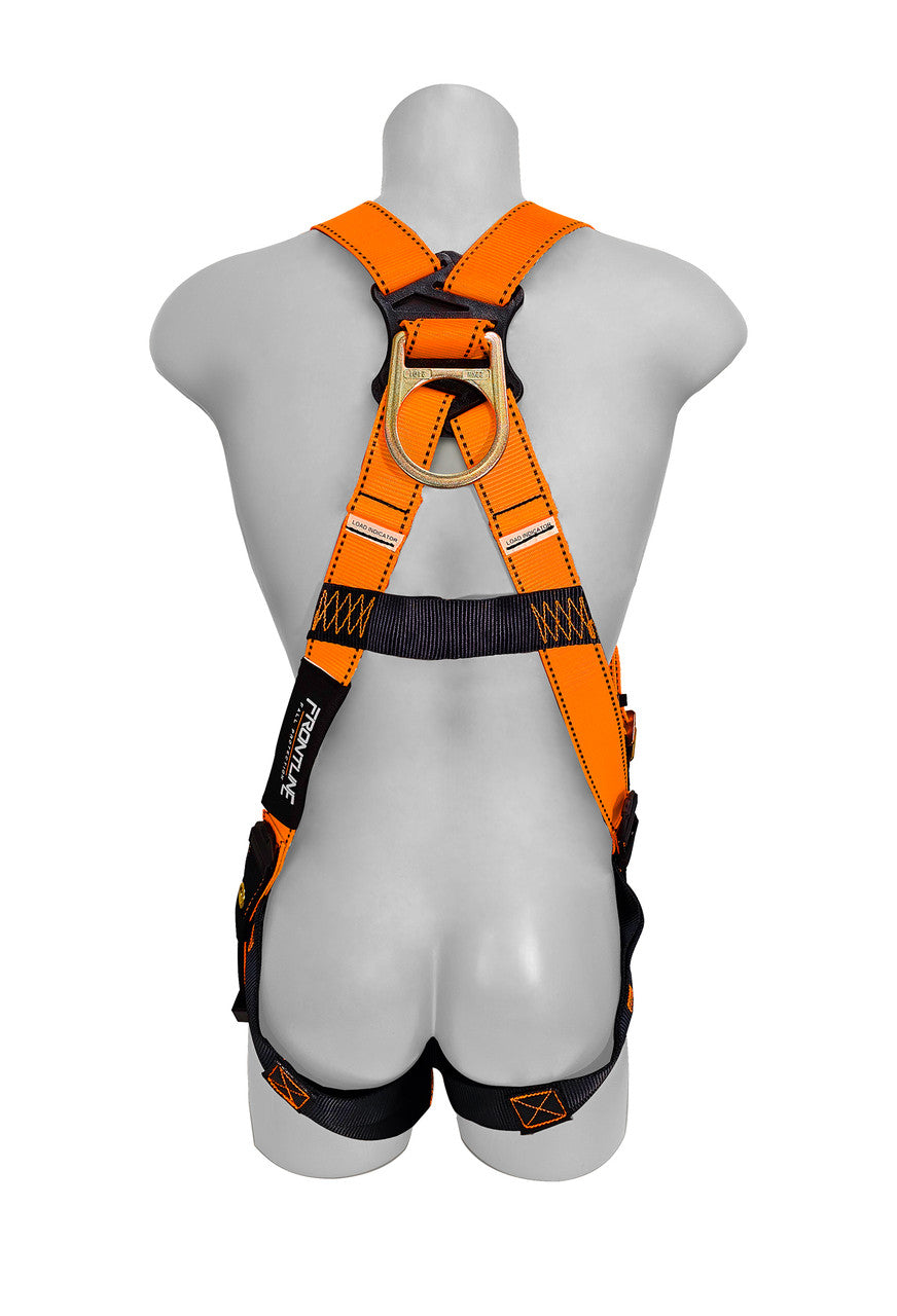 Frontline 100VTB-UN harness, back with dorsal D-ring