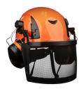 Malta Dynamics Arborist Type 2 helmet kit with face shield and earmuffs