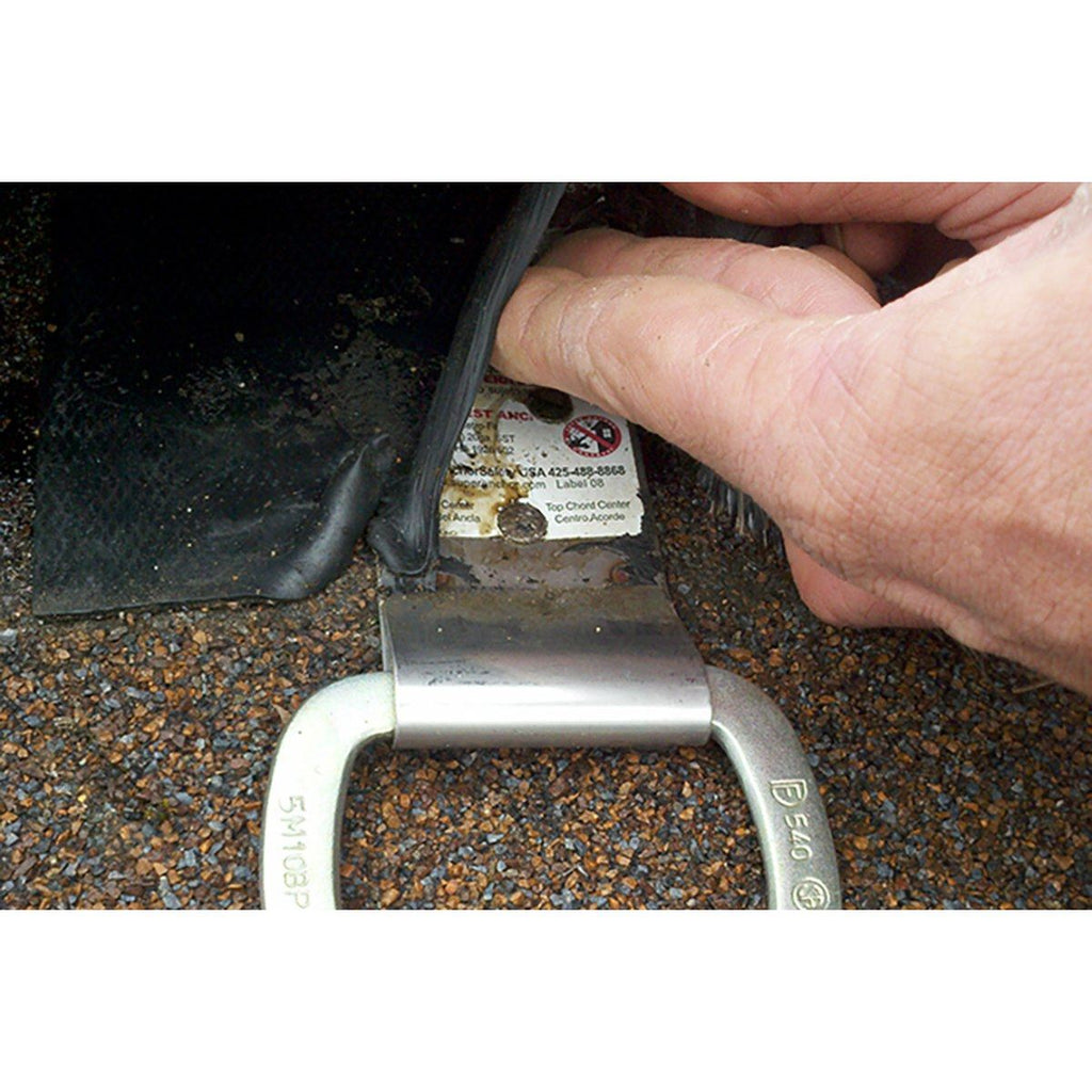 Super Anchor RS-10 2813 retrofitted onto an asphalt shingle roof