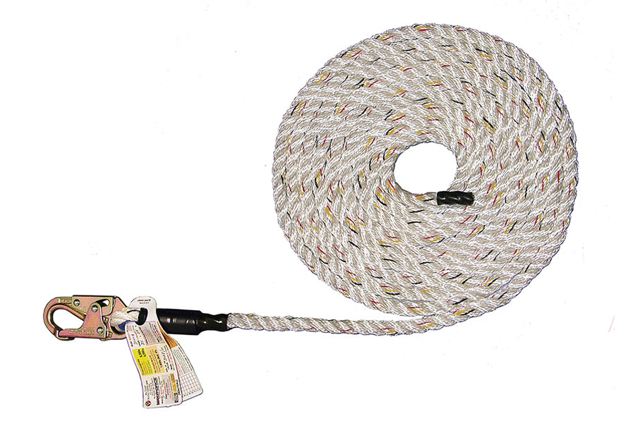 Super Anchor 4020 3-strand vertical lifeline included in the MAX 3001 bucket kit