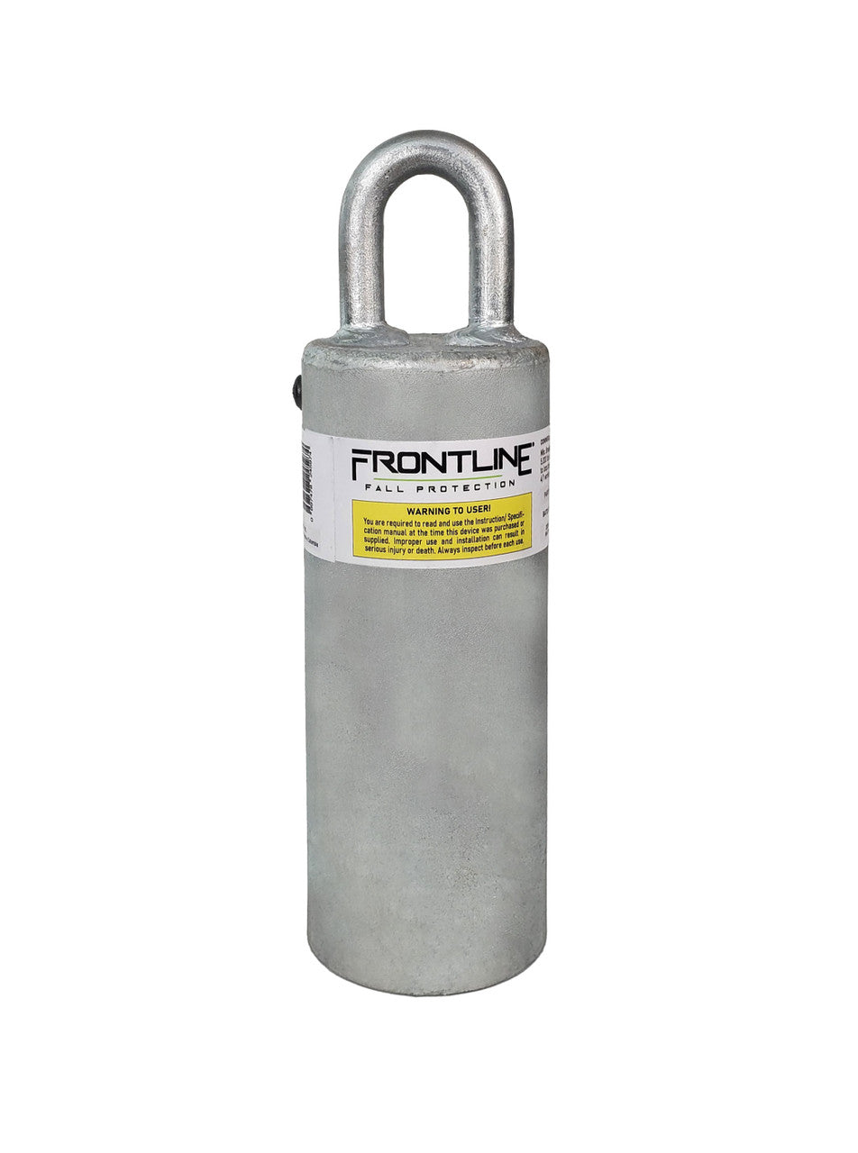 Frontline RW weld-on roof anchor, alternate view