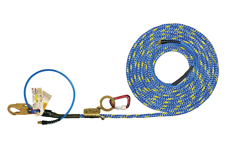 Super Anchor 4064 X-Line lifeline (30 ft / 50 ft) included in the MAX-X 4078 kit