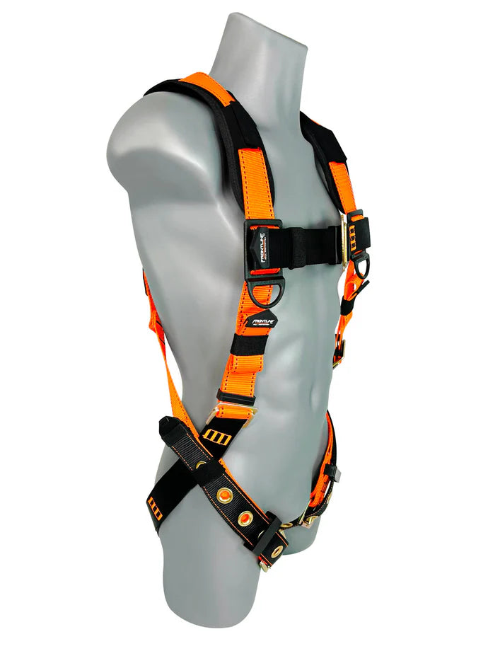 Harnais antichute complet Frontline 50VTB Combat™ Economy avec ceinture à boucles à ardillon | Conforme aux normes OSHA / ANSI | Canada