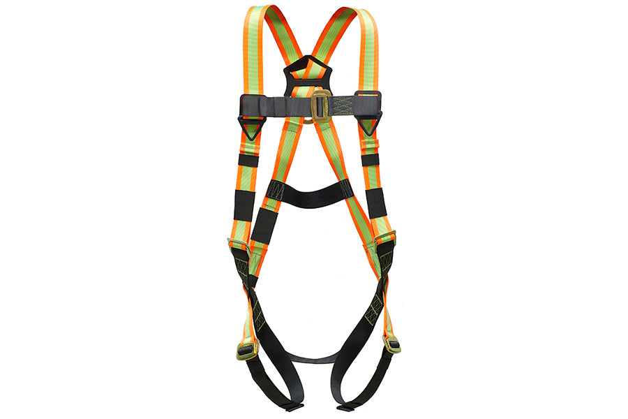 Super Anchor 6069 Hi-Viz universal value harness included in the Mini MAX 4301 kit, front view