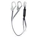 Longes doubles de 6 pi FallTech C826073, crochets d'armature | CSA Z259.11