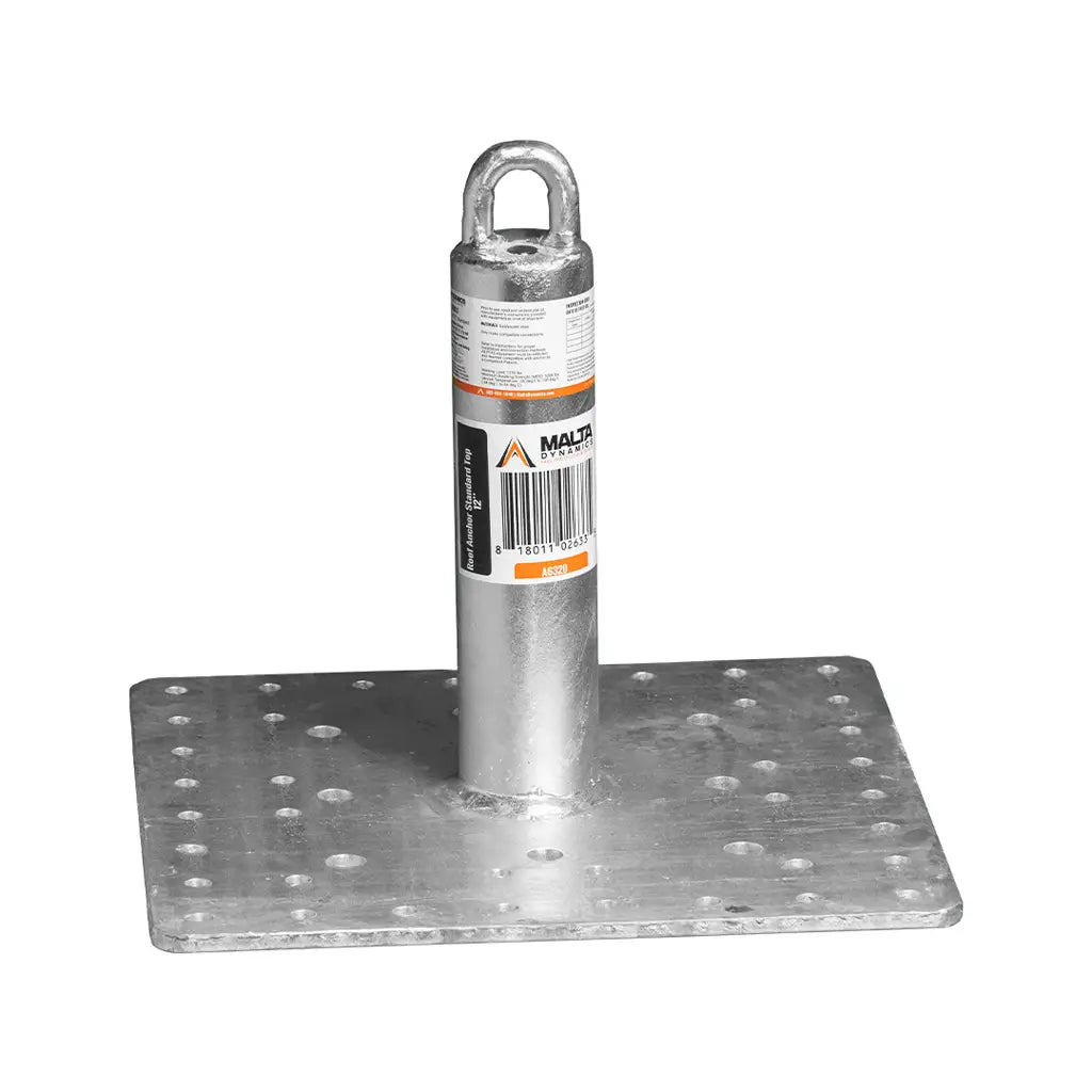 Malta Dynamics A6320 fixed-post permanent roof anchor