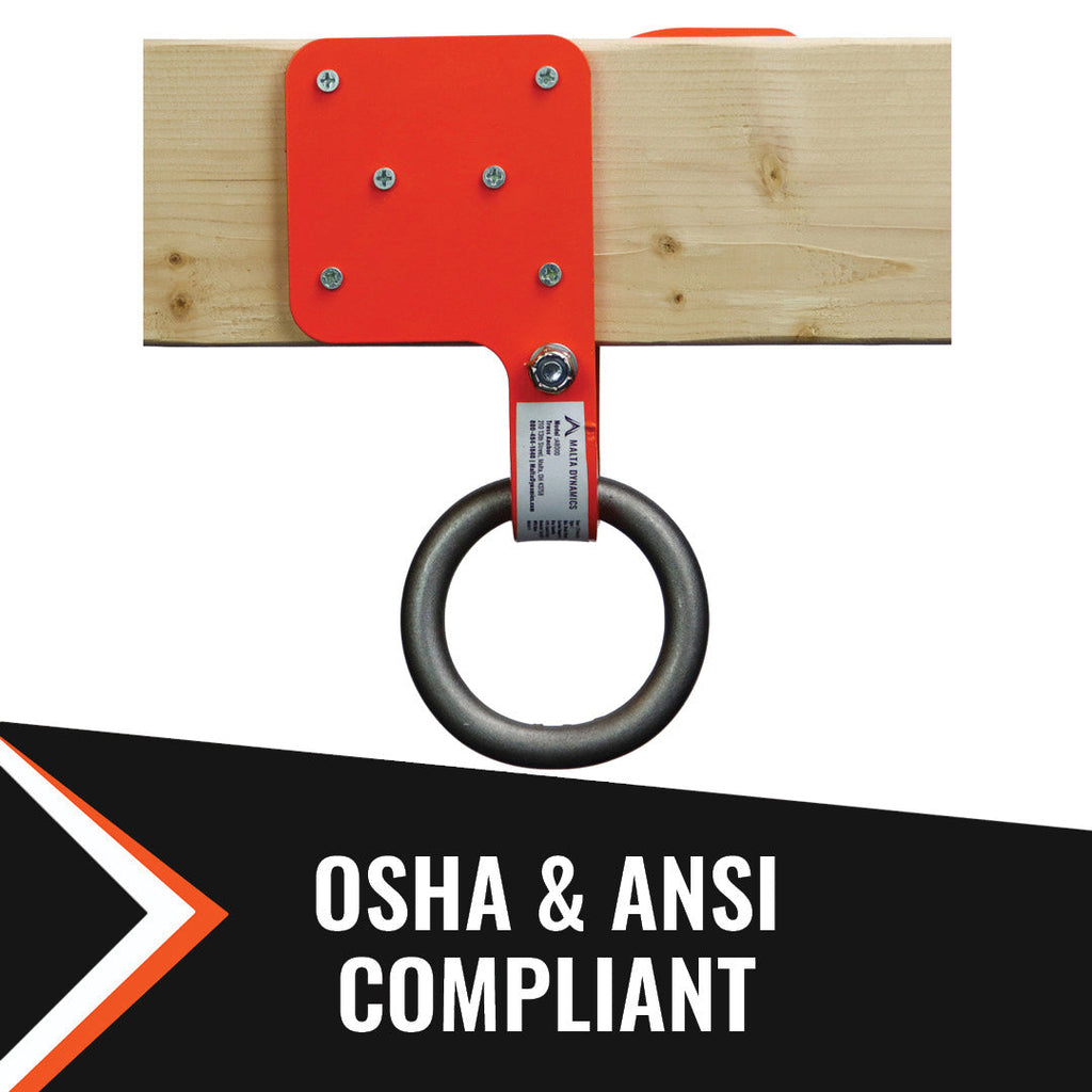 Malta Dynamics A8000 Truss Anchor, certifications graphic