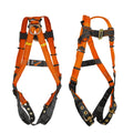 Malta Dynamics B2006 Warthog tongue and buckle full body harness, front view