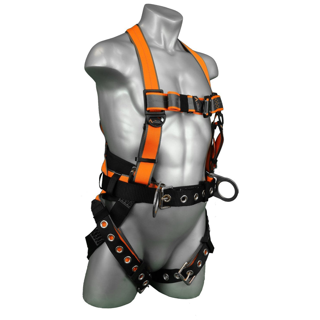 Malta Dynamics B2102 Warthog MAXX Belted harness, side view with belt