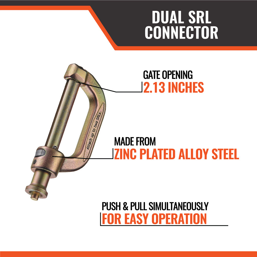 Malta Dynamics C1004 Dual SRL Connector, feature callout 1