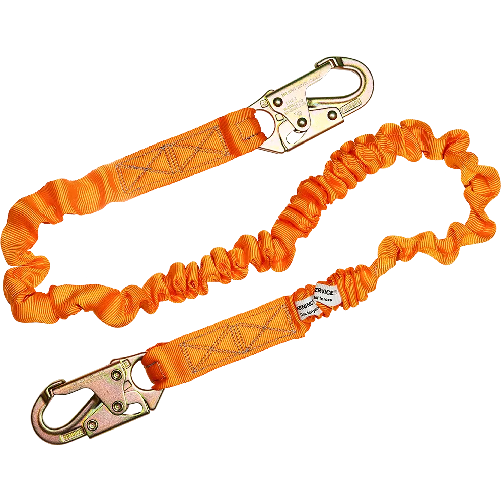 Malta Dynamics 4.5 to 6 ft stretch shock-absorbing lanyard