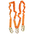 Malta Dynamics C5106 double-leg stretch lanyard, front view