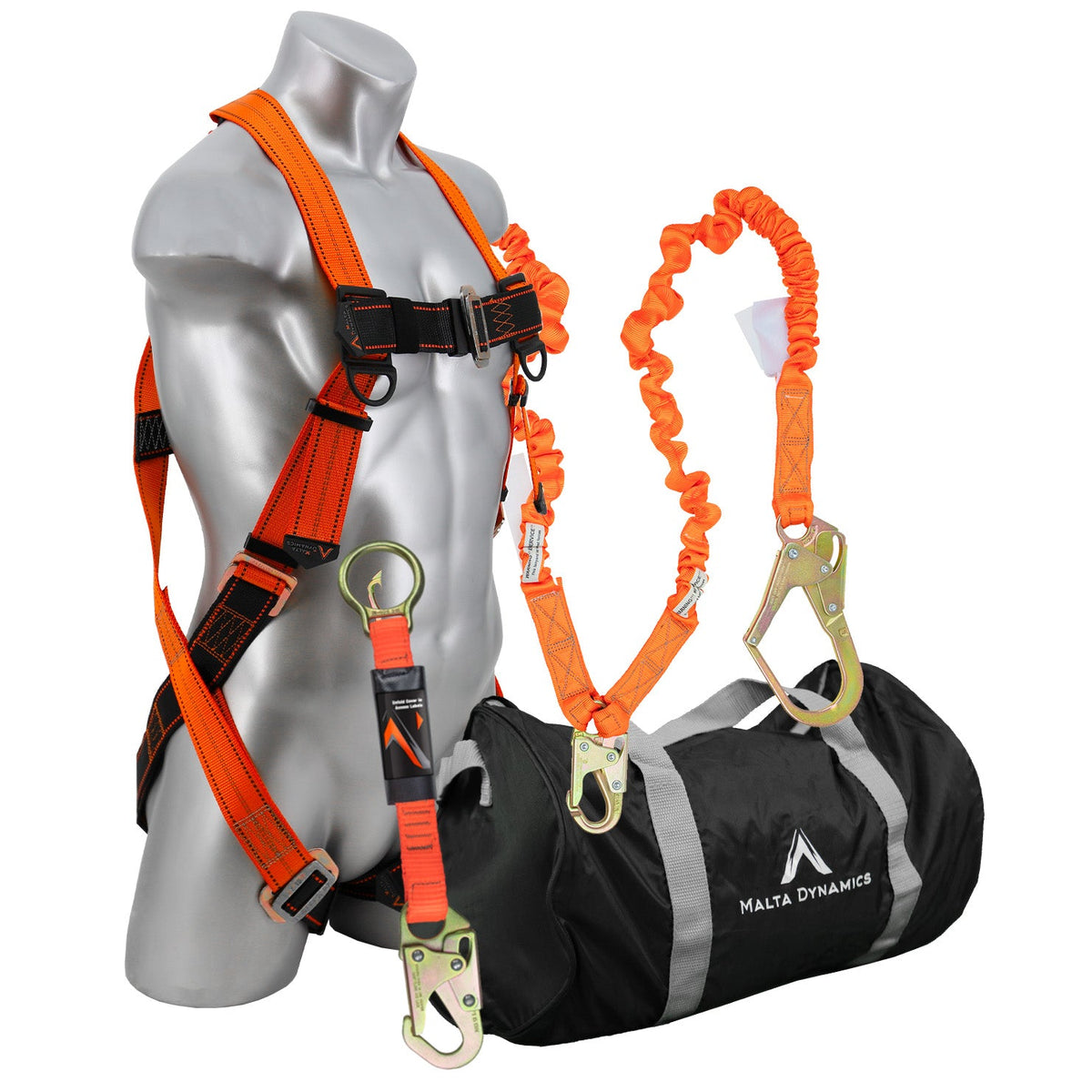 Malta Dynamics Warthog pass-thru kit with 6 ft double-leg lanyard
