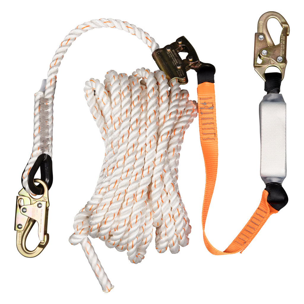Malta Dynamics C7050 vertical lifeline assembly, 100 ft C7056