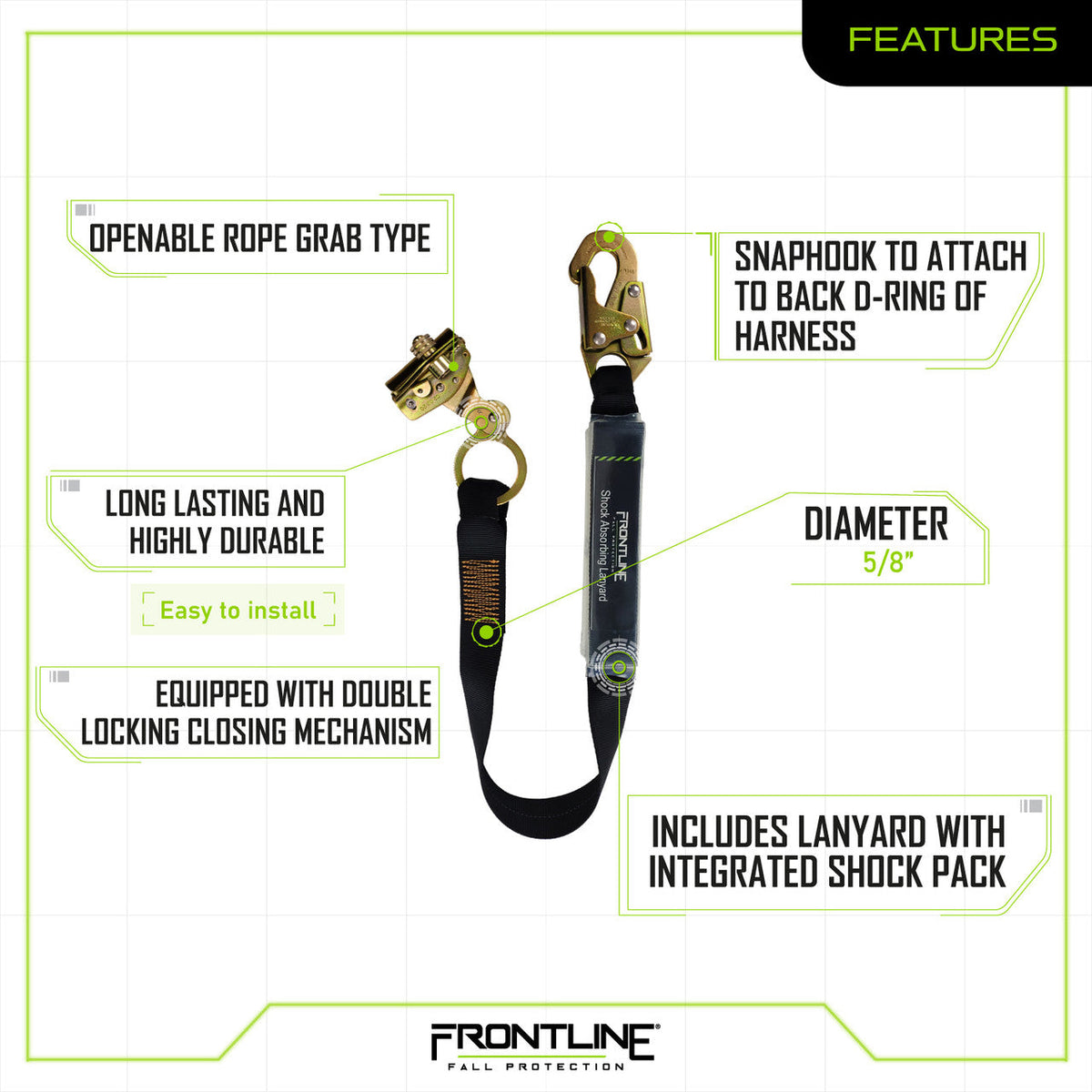 Frontline RGSS58ES feature sheet