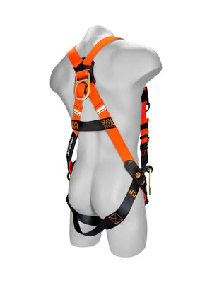 Harnais antichute Frontline 100VTB-UN-3D Combat™ Economy Series avec boucles à ardillon (uni) - Anneaux 3D
