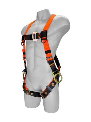 Harnais antichute Frontline 100VTB-UN-3D Combat™ Economy Series avec boucles à ardillon (uni) - Anneaux 3D