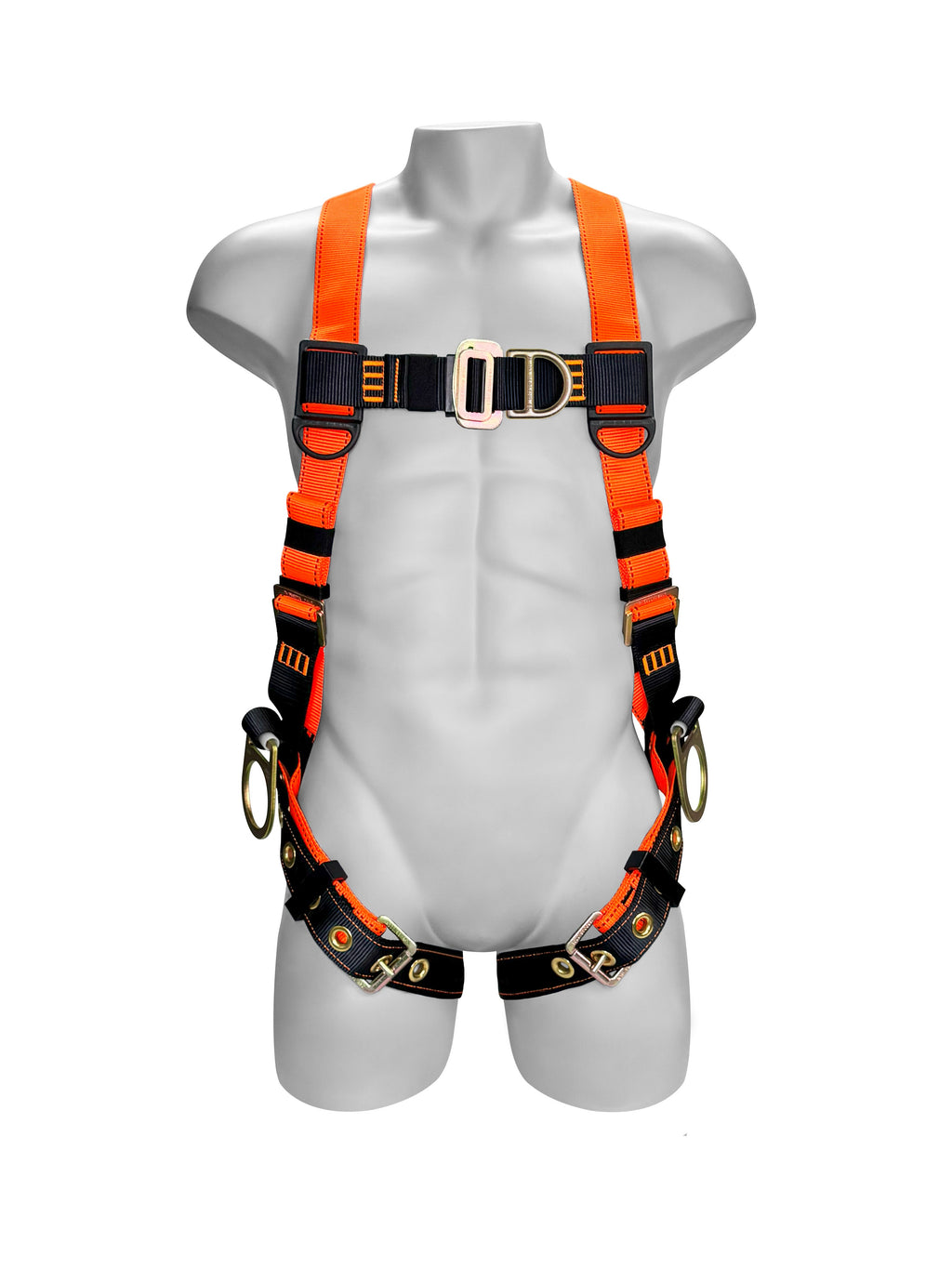 Frontline 100VTB-UN-4D Combat positioning harness with side D-rings