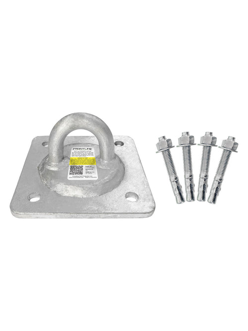 Concrete and Steel 10k Lbs Reusable Anchor Plate