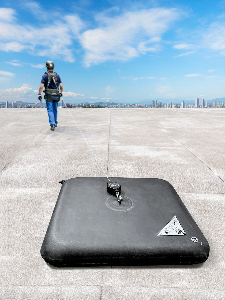 Frontline EcoAnchor counterweight anchor, top view