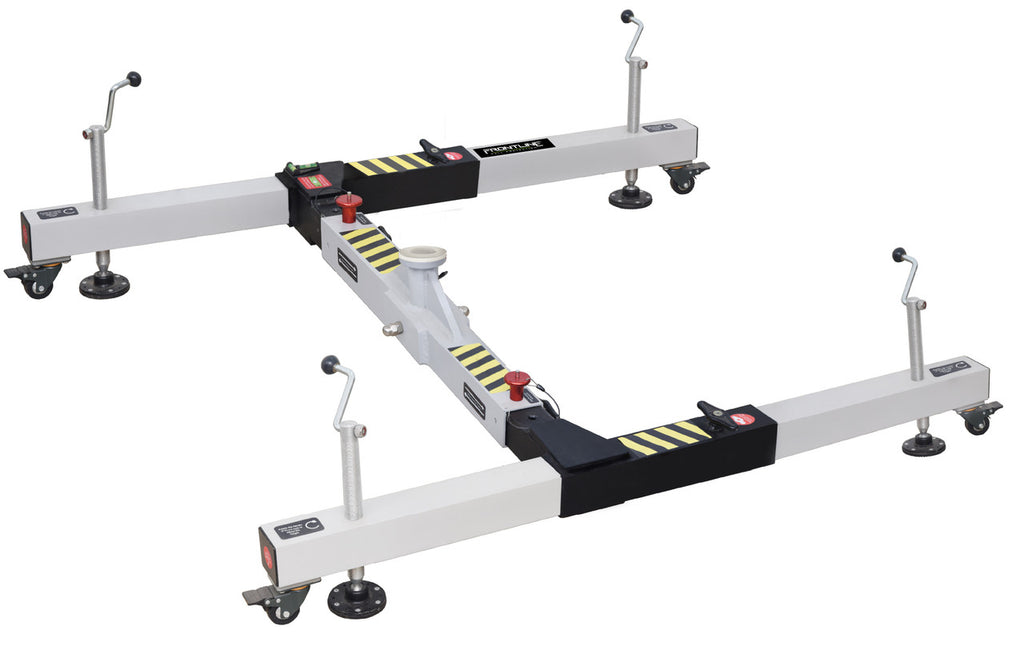 Frontline DAC davit arm on H-base, view 1