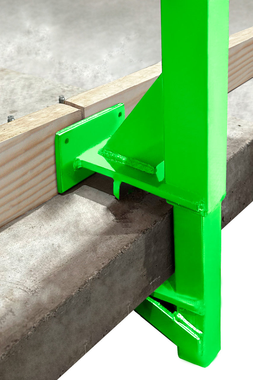 Frontline GUC2X4 Slab Grabber rail slots, detail