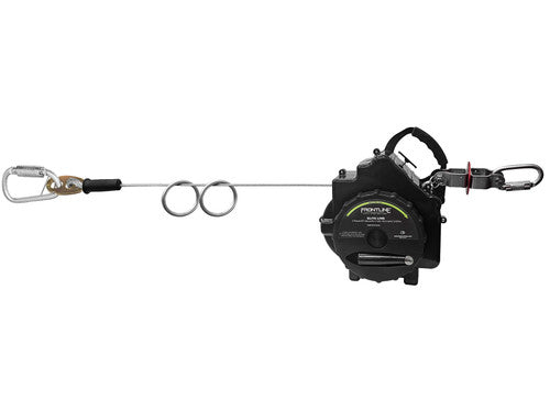 Frontline HCLL260 horizontal lifeline housing with winch and tension indicator