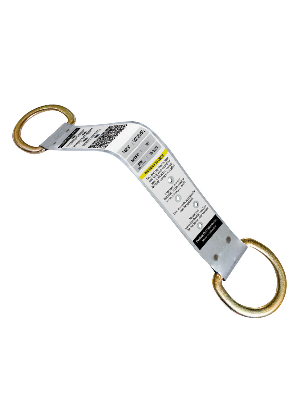 Frontline ROSU02SS stainless steel permanent roof anchor, side view