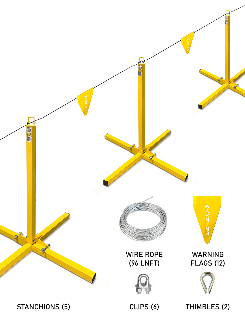 Frontline WLS16 warning line stanchion, view 6