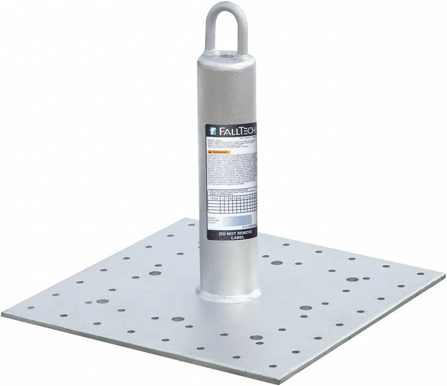 FallTech 78012WCSWE Ancrage de poteau 12 po, œil soudé | ANSI Z359.18