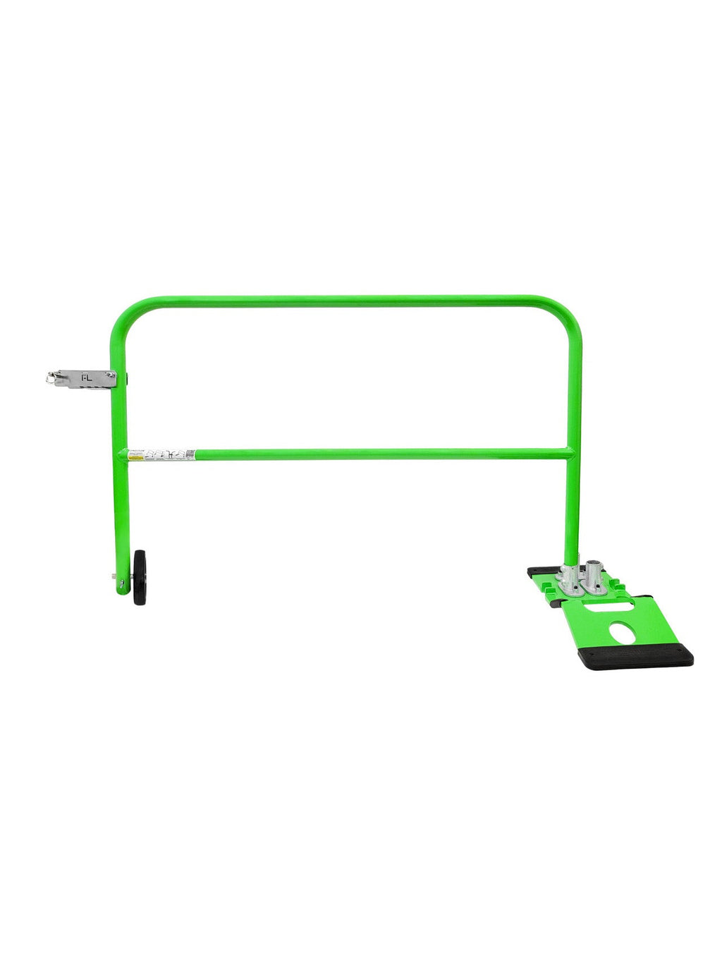 Frontline GUG55 swing gate installed in a guardrail run