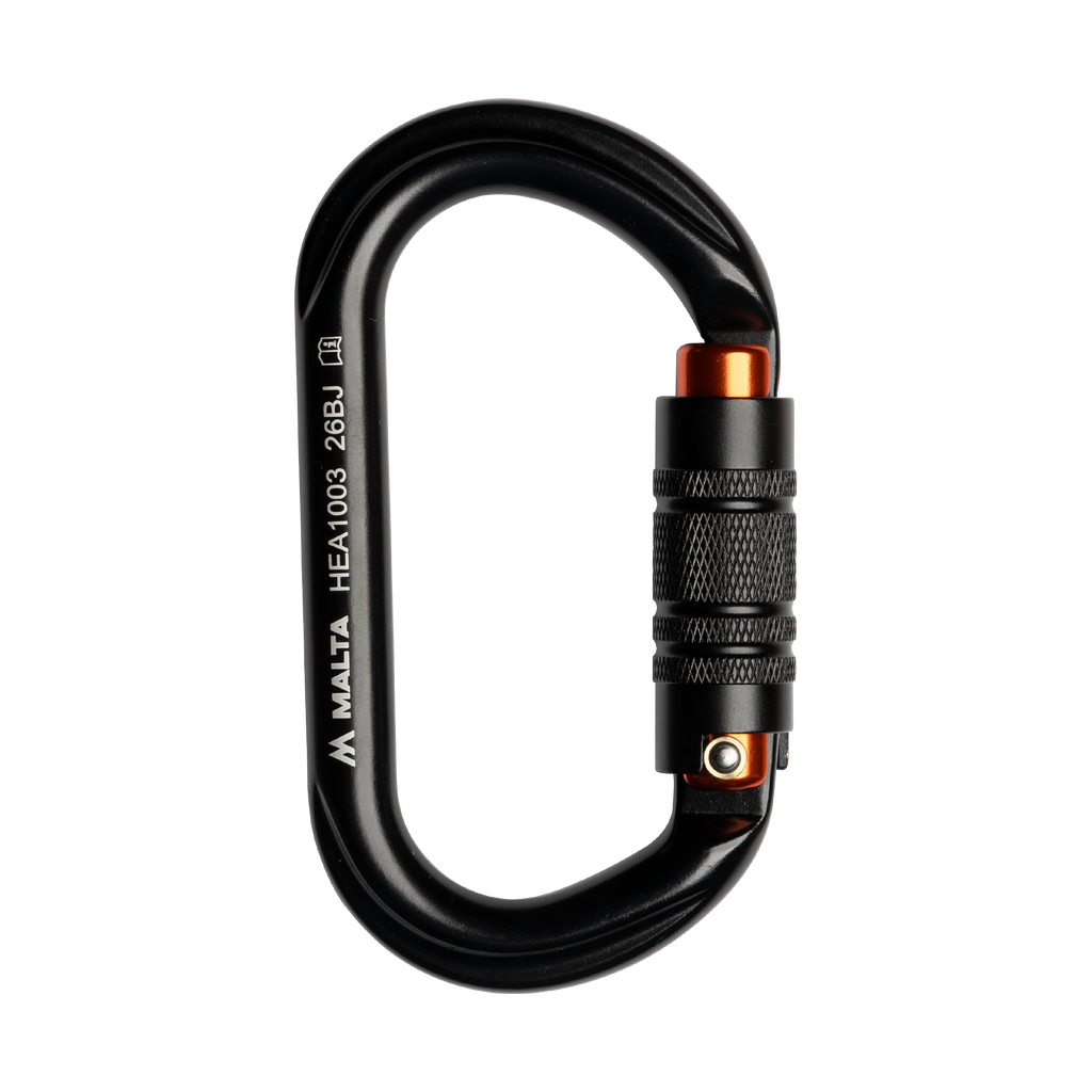 Malta Dynamics HEA1003 Aluminum Self-Locking Carabiner - Canadian Hunting Safety