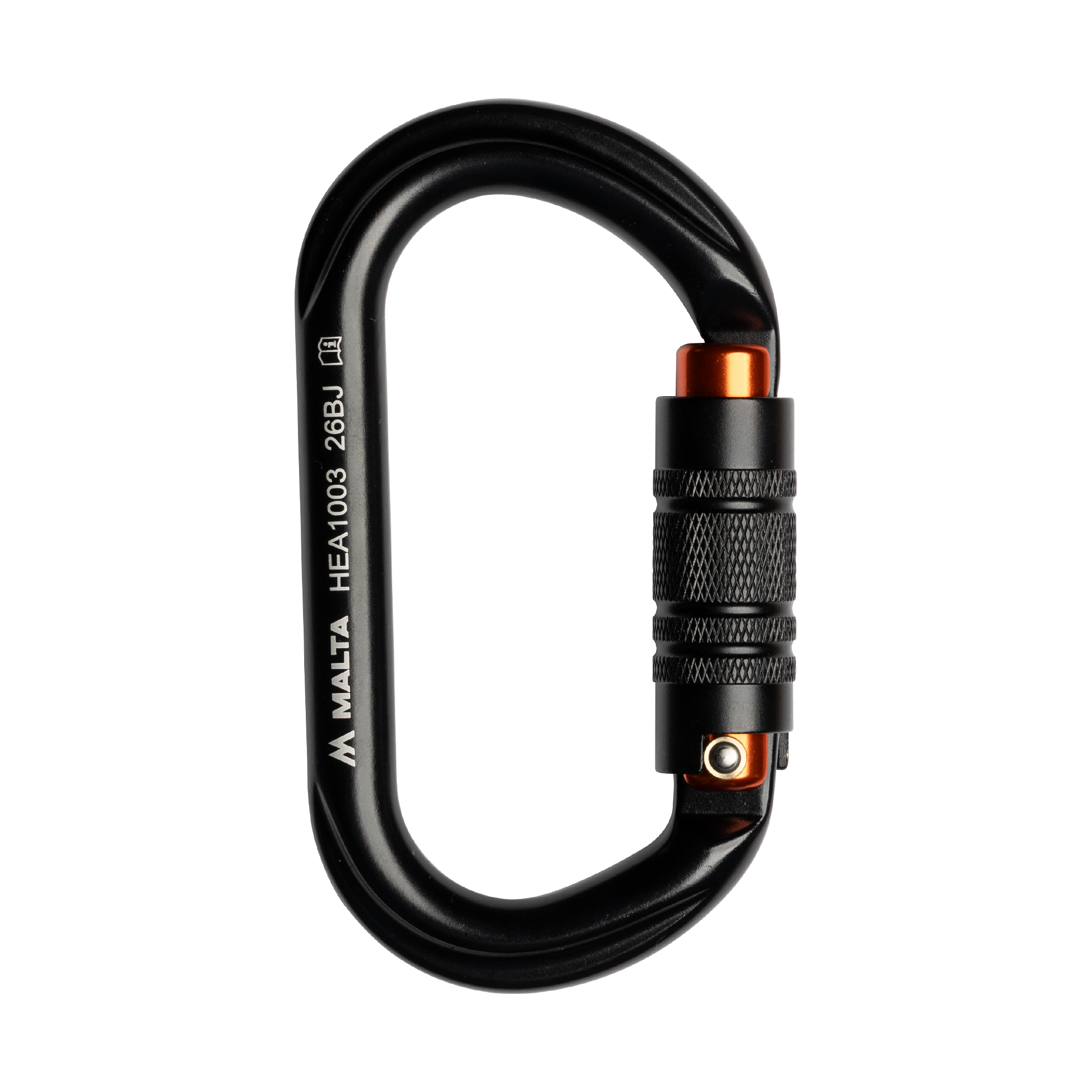Malta Dynamics HEA1003 Aluminum Self-Locking Carabiner - Canadian Hunting Safety