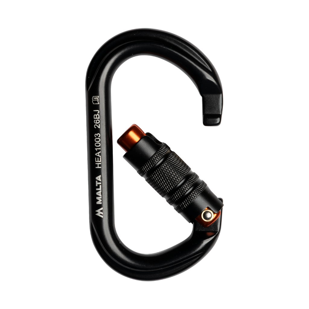 Malta Dynamics HEA1003 Aluminum Self-Locking Carabiner - View 4