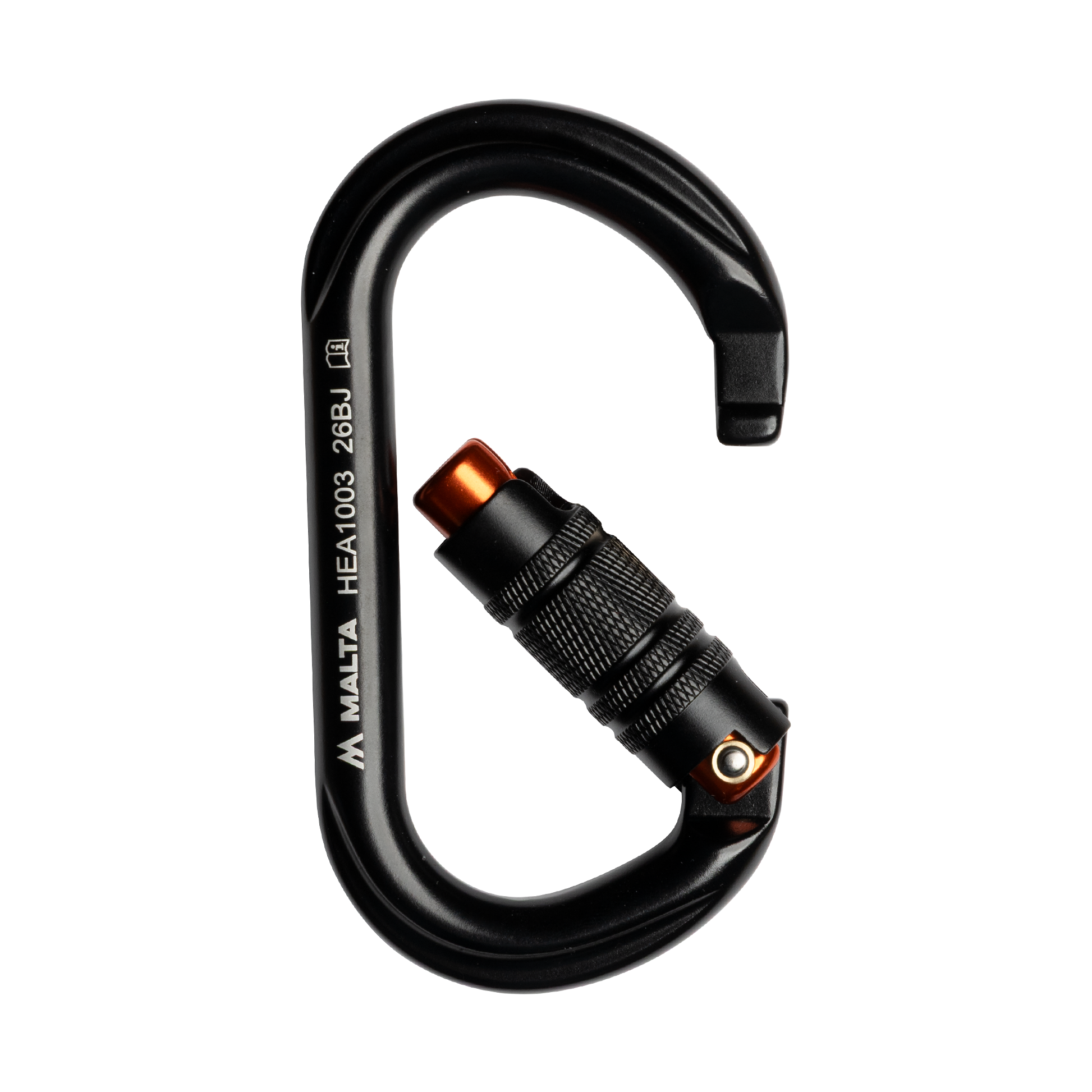 Malta Dynamics HEA1003 Aluminum Self-Locking Carabiner - View 4