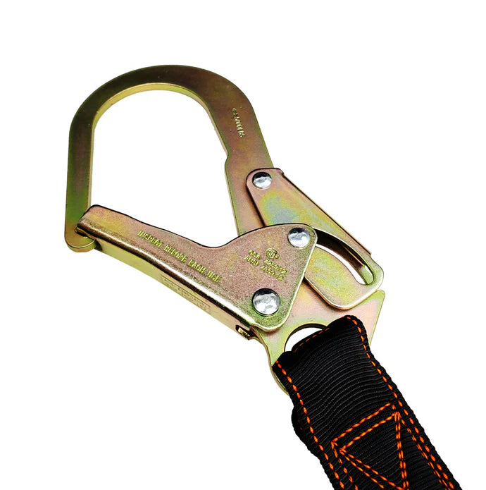 Longe antichute Frontline LIS61R Combat™ à une jambe de 6 pi avec crochet à armature et absorbeur de chocs interne | Protection contre les chutes OSHA Canada