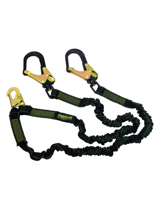 Longe antichute double avec crochets à grande ouverture en aluminium Frontline LIS62RA Elite Lite™ de 1,8 m | Légère 100 % anti-chute | Canada