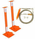 Malta Dynamics MDK-0060-C 60 ft HLL cable assembly, front view