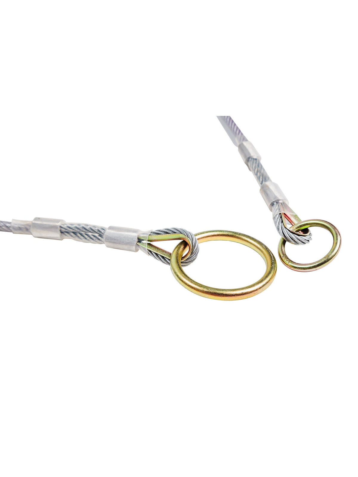 Frontline MPW choker anchor end rings, close-up