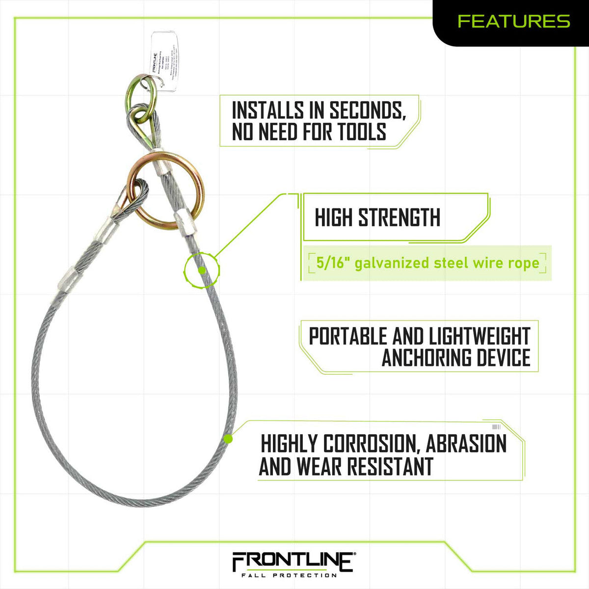Frontline MPW choker anchor feature sheet