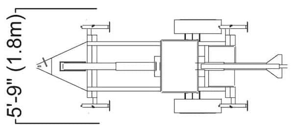Malta Dynamics X1240 Mobile Grabber, 2 Workers, 30 ft | Canada