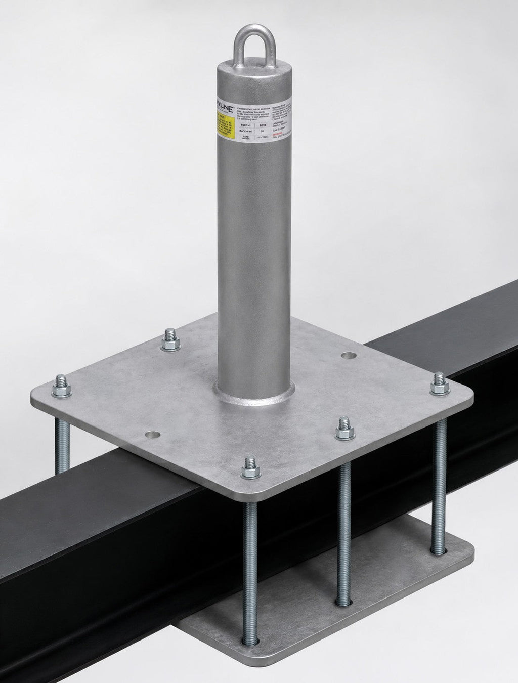 Frontline RC-BKRPLT backer plate installed under an RC anchor