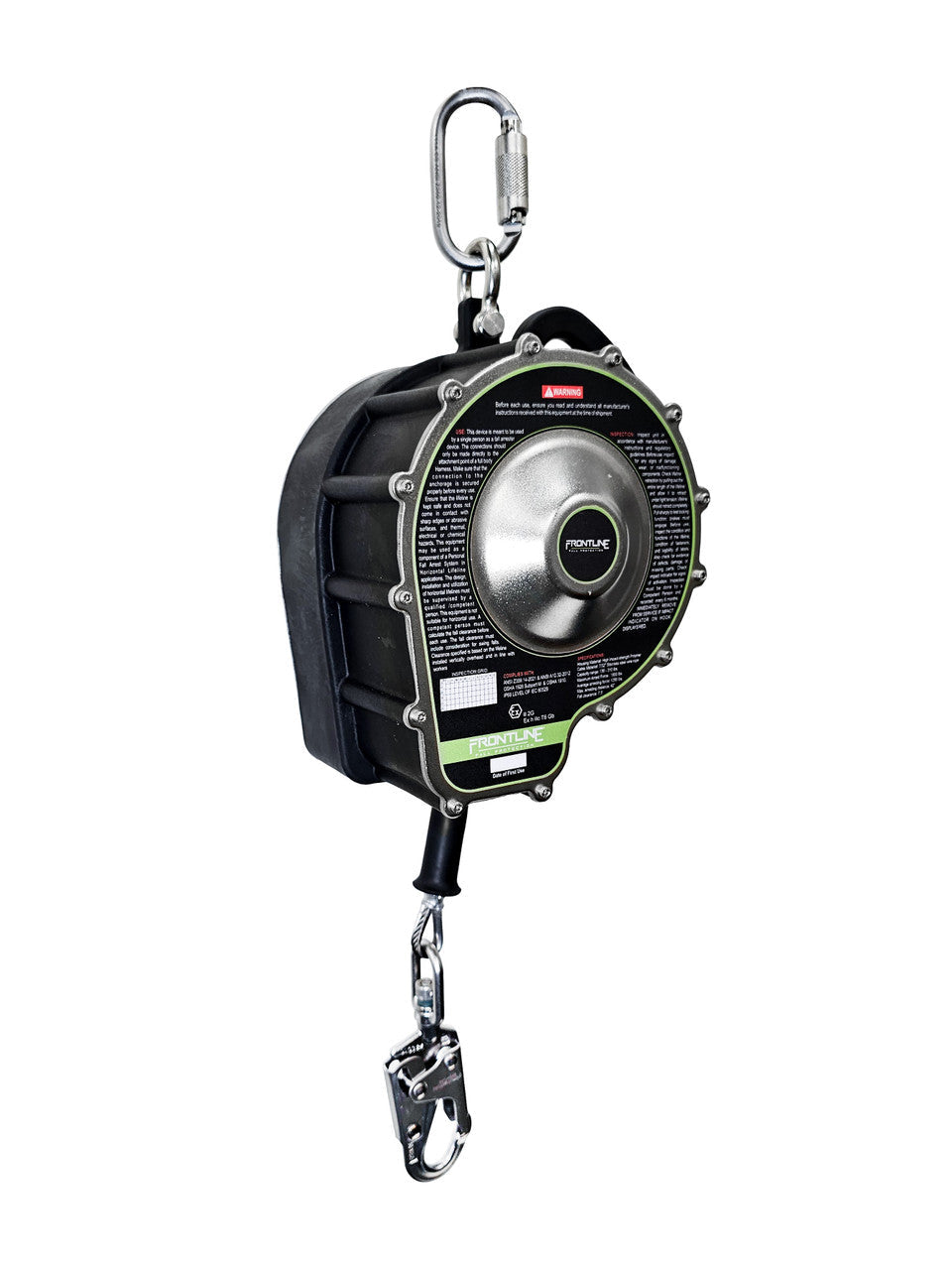 Frontline RSBC50 stainless swivel snap hook with impact indicator
